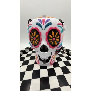 Disney Pixar Coco Sugar Skull Coin Purse Bag Crossbody Lanyard Day of the Dead